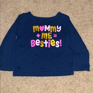 🌟10/$10🌟mommy & me =besties long sleeve shirt